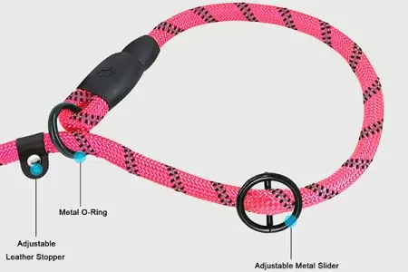 Pink Dog Training Leash