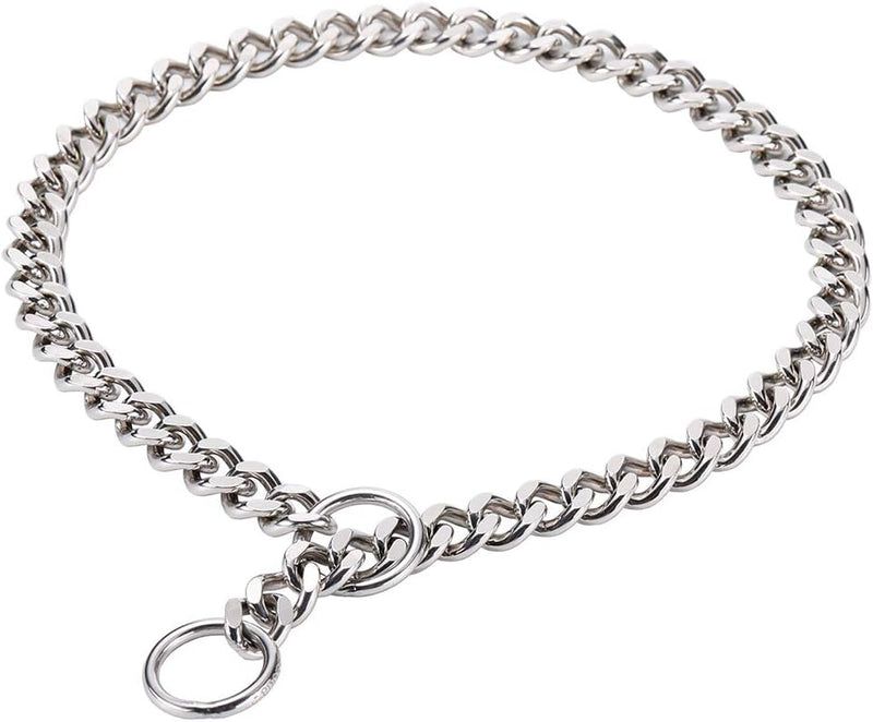 Dog Chain Collar Training Collar for M L Size Dogs eDog