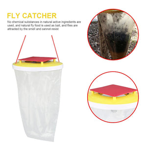 PestGuard Outdoor Non-Toxic Disposable Big Bag Fly Trap