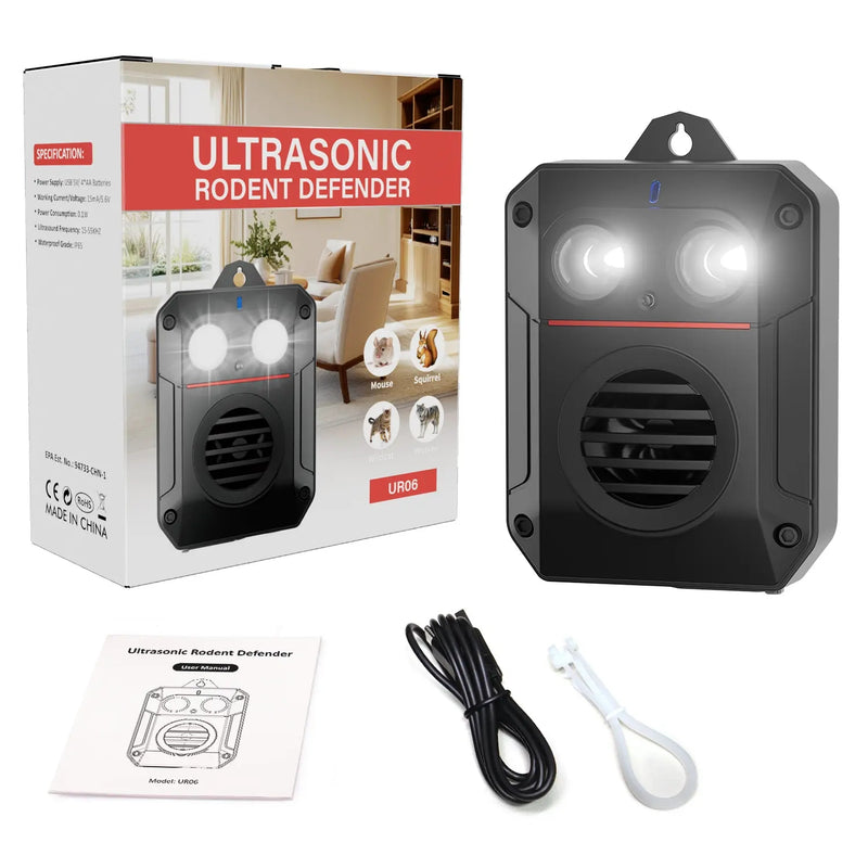 PestGuard Magnetic Ultrasonic Rodent Repeller