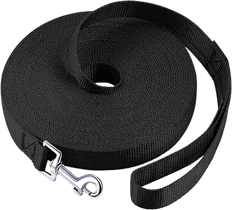 black dog leash with hook 