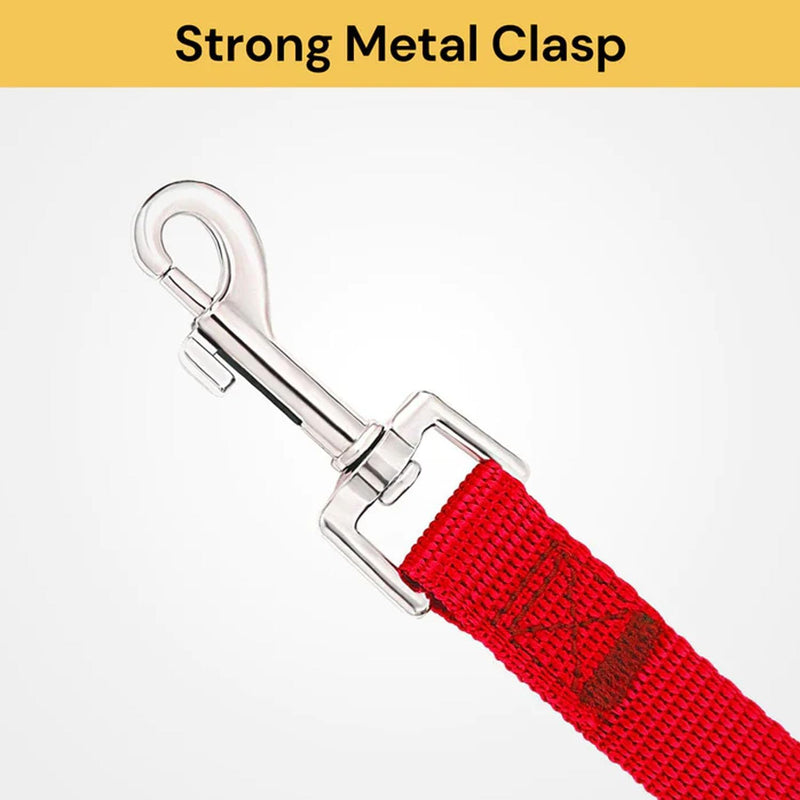 strong metal nickel clip dog leash