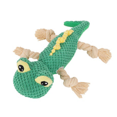 Squeaky lizard plush dog toy – durable and fun dog plush toy in Australia