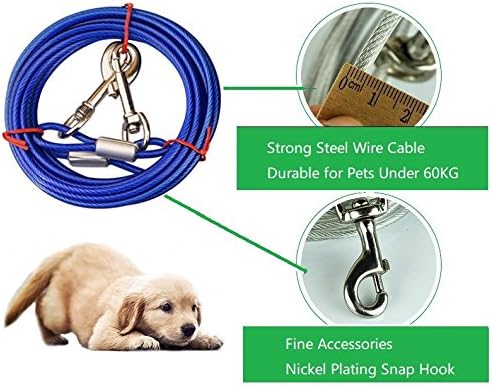 Durable strong wire cable for pets under 60kg